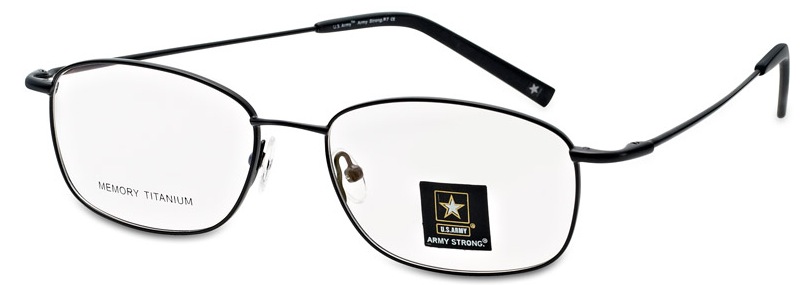 Army Strong 7 Eyeglasses, Black